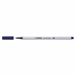 STABILO Pen 68 brush, 1 colours, Blue, Brush tip, Fibre, Blue, Hexagonal