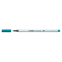 STABILO Pen 68 brush felt pen Medium Blue, Turquoise 1 pc(s)