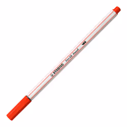 STABILO Premium felt-tip pen with brush tip Pen 68 brush Pack with 10 colors