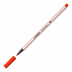 STABILO Premium felt-tip pen with brush tip Pen 68 brush Pack with 10 colors