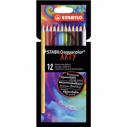 STABILO aquacolor ARTY, Multicolour, 12 pc(s)