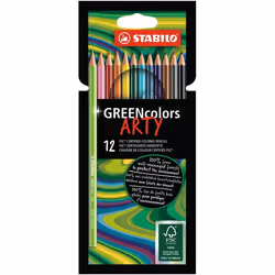 STABILO GREENcolors ARTY, Multicolour, 12 pc(s)