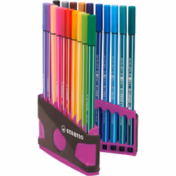 STABILO Pen 68 felt pen Multicolour 20 pc(s)