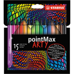 STABILO pointMax ARTY fineliner Medium Multicolour 15 pc(s)