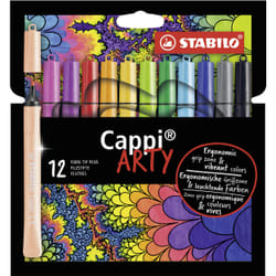 STABILO Cappi ARTY felt pen Medium Multicolour 12 pc(s)