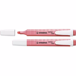 STABILO swing cool Pastel, 1 pc(s), Pink, Chisel tip, Pink, White, Cherry blossom pink, Rectangle