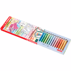 STABILO swing cool Deskset permanent marker Blue, Green, Orange, Pastel, Pink, Red, Yellow 18 pc(s)