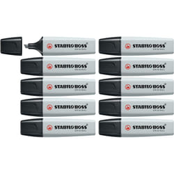 Highlighter - STABILO BOSS ORIGINAL Pastel Box of 10 Dusty Grey