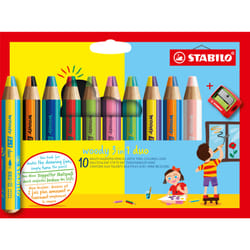STABILO woody 3 in 1 duo Multicolour 10 pc(s)