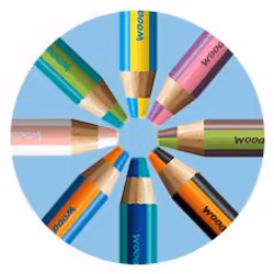 STABILO woody 3 in 1 duo Multicolour 5 pc(s) - Additional view 4