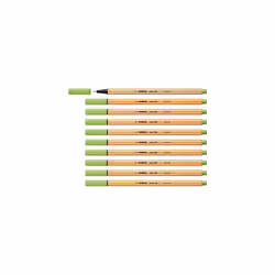 Fineliner - STABILO point 88 - Pack of 10 - Pistachio