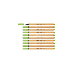 Fineliner - STABILO point 88 - Pack of 10 - Pistachio