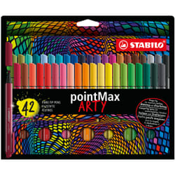 STABILO pointMax ARTY fineliner Medium Multicolour 42 pc(s)