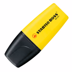 STABILO BOSS Mini marker 3 pc(s) Chisel tip Green, Orange, Yellow