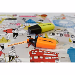 STABILO BOSS MINI, Pack with 5 colors: yellow, blue, green, orange, pink - Additional view 6