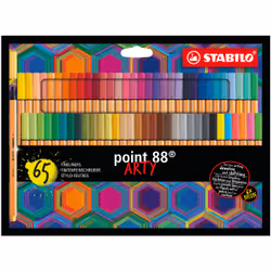 STABILO Point 88 ARTY, Multicolour, Multicolour, Hexagonal, Metal, 0.4 mm, Germany
