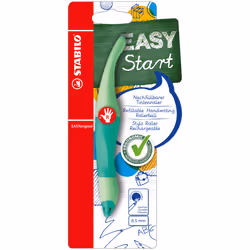 STABILO EASYoriginal, Stick pen, Mint colour, Blue, 0.5 mm, Medium, Right-handed