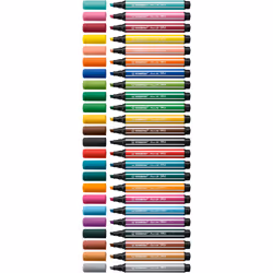 STABILO Pen 68 MAX felt pen Assorted colours 24 pc(s)