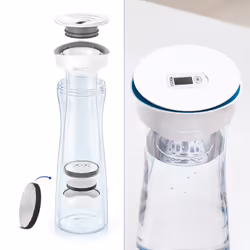 Brita 1020115 water filter Water filtration bottle 1.3 L Graphite, Transparent