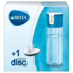Brita Fill&Go Bottle Filtr Blue Water filtration bottle 0.6 L Blue, Transparent