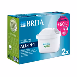 Brita 1050413, Pitcher water filter, White