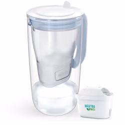Brita 4006387120801, Dispenser water filter, 2.5 L, Light Blue, Transparent