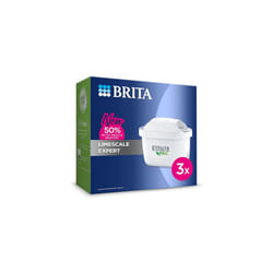 MAXTRA PRO Limescale Expert Water Filter Cartridge 3 Pack - Original BRITA refill for ultimate appliance protection,