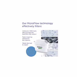 MAXTRA PRO Limescale Expert Water Filter Cartridge 3 Pack - Original BRITA refill for ultimate appliance protection,
