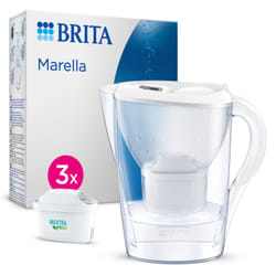 Brita Marella Pitcher water filter 1.4 L Transparent, White