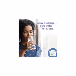 Marella Water Filter Jug Blue (2.4L) incl. 1x MAXTRA PRO All-in-1 cartridge - fridge-fitting jug with digital LTI and