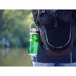 Leifheit 03267 drinking bottle Bicycle, Daily usage, Fitness, Sports 550 ml Polypropylene (PP), Silicone, Tritan Black, Green - Additional view 6