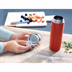Leifheit 03273 travel mug 600 ml Black, Red Stainless steel - Additional view 4