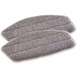 Leifheit Replacement Pad Set for Steam Cleaner CleanTenso Grey Head Mat 11911