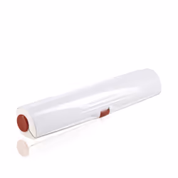 Leifheit Perfect Cut Foil Cutter, Hand-held food wrap dispenser, Aluminum foil, White, Plastic
