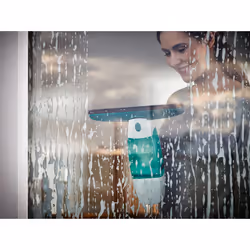 Leifheit 51003 electric window cleaner Blue, White