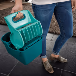 Leifheit Floor Mop Set Cleaner Wiper Cleaning Tool Profi Compact Green 55092 - Additional view 5