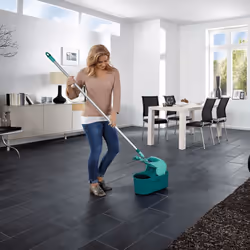 Leifheit Floor Mop Set Cleaner Wiper Cleaning Tool Profi Compact Green 55092 - Additional view 6