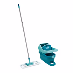Leifheit Profi XL, Microfibre, Laminate, Wood, Wet, 8000 ml, Blue, White, 420 mm
