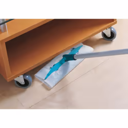Leifheit 56667 mop Microfibre Dry Cotton/Fiber Blue, White - Additional view 4