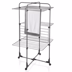 Leifheit Drying Tower Laundry Clothes Drying Rack Classic Tower 270 Black - Additional view 7