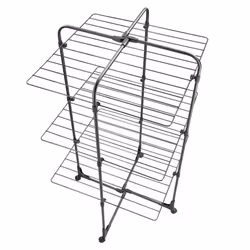 Leifheit Drying Tower Laundry Clothes Drying Rack Classic Tower 270 Black - Additional view 9