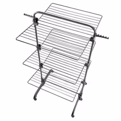 Leifheit Seaford Clothes horse wing Black - Additional view 10