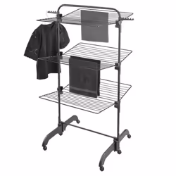 Leifheit Seaford Clothes horse wing Black - Additional view 5