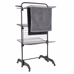 Leifheit Seaford Clothes horse wing Black - Additional view 6