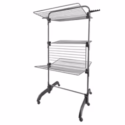 Leifheit Seaford Clothes horse wing Black - Additional view 9