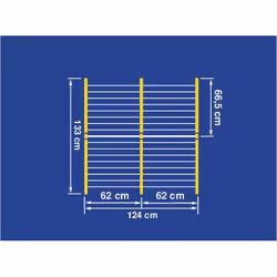 Leifheit Bathtub Dryer Pegasus V Duo Blue, White - Additional view 6