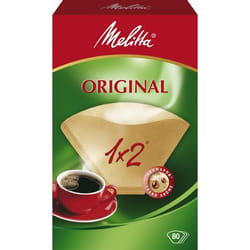 Melitta 17808.7 coffee filter 80 pc(s) Brown Disposable coffee filter