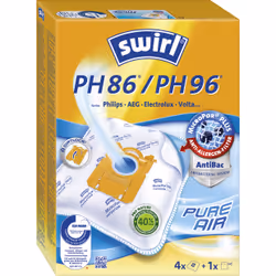 Swirl PH 86, Orange, White, Philips, AEG, Electrolux, Volta, Box, 4 pc(s), 1 pc(s)