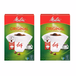Melitta Original 1/4 Aromatic Coffee Filter Papers 40 per pack - Pack of 2