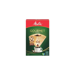 Melitta Gourmet Coffee Filters Size 1x4, 80 Coffee Filters, For Filter Coffee Makers, Brown
